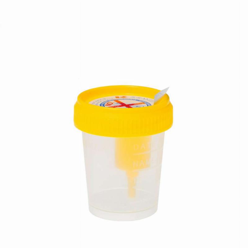 Ємність для сечі BIOSIGMA з адаптером, ПП, 60 мл., стерил., інд. паков., BSSF462